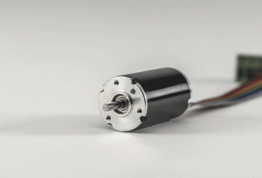 BLDC motor with axial flux principle convinces in small space